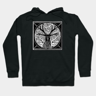 Wenigo geometric design Hoodie